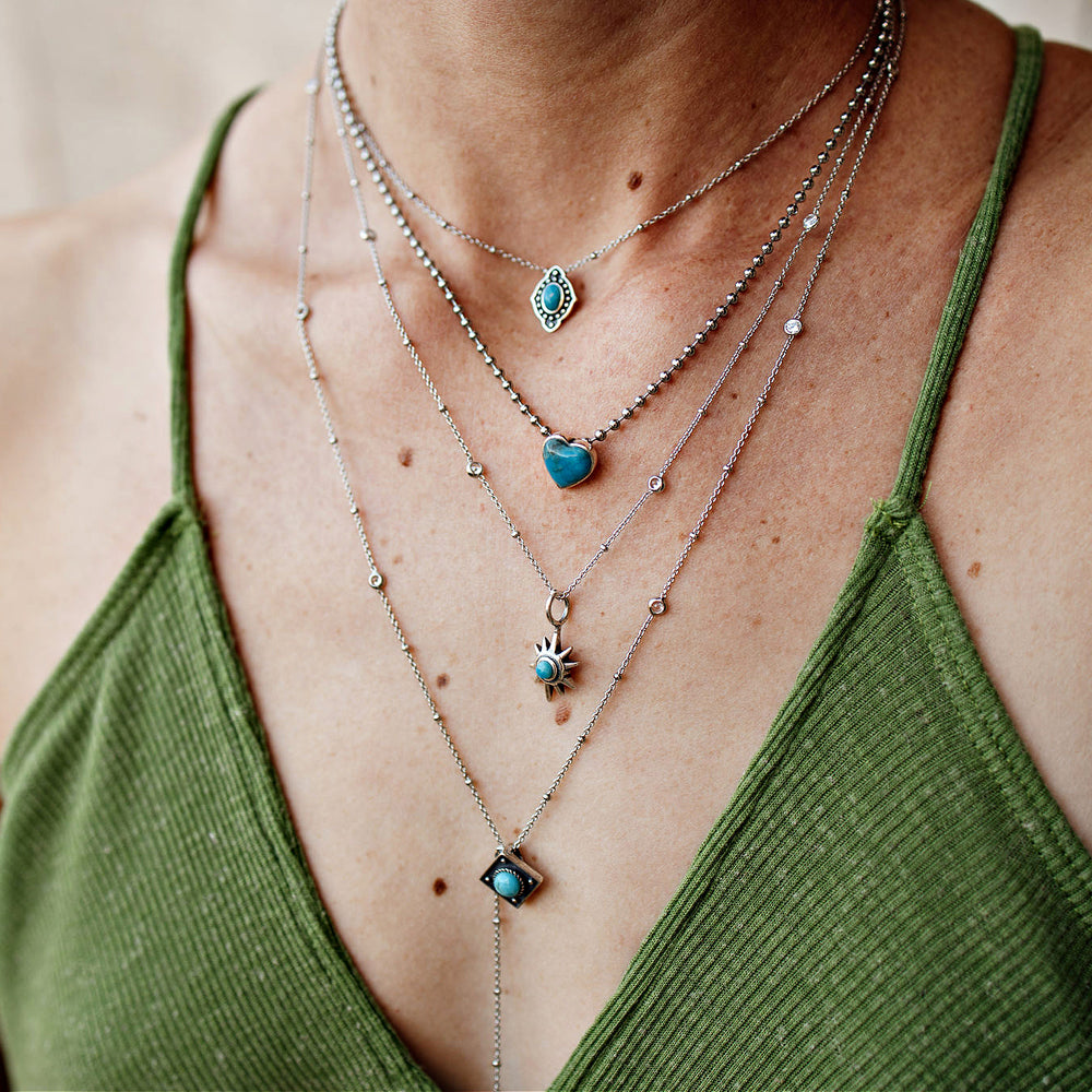 
                  
                    Star Turquoise Necklace
                  
                