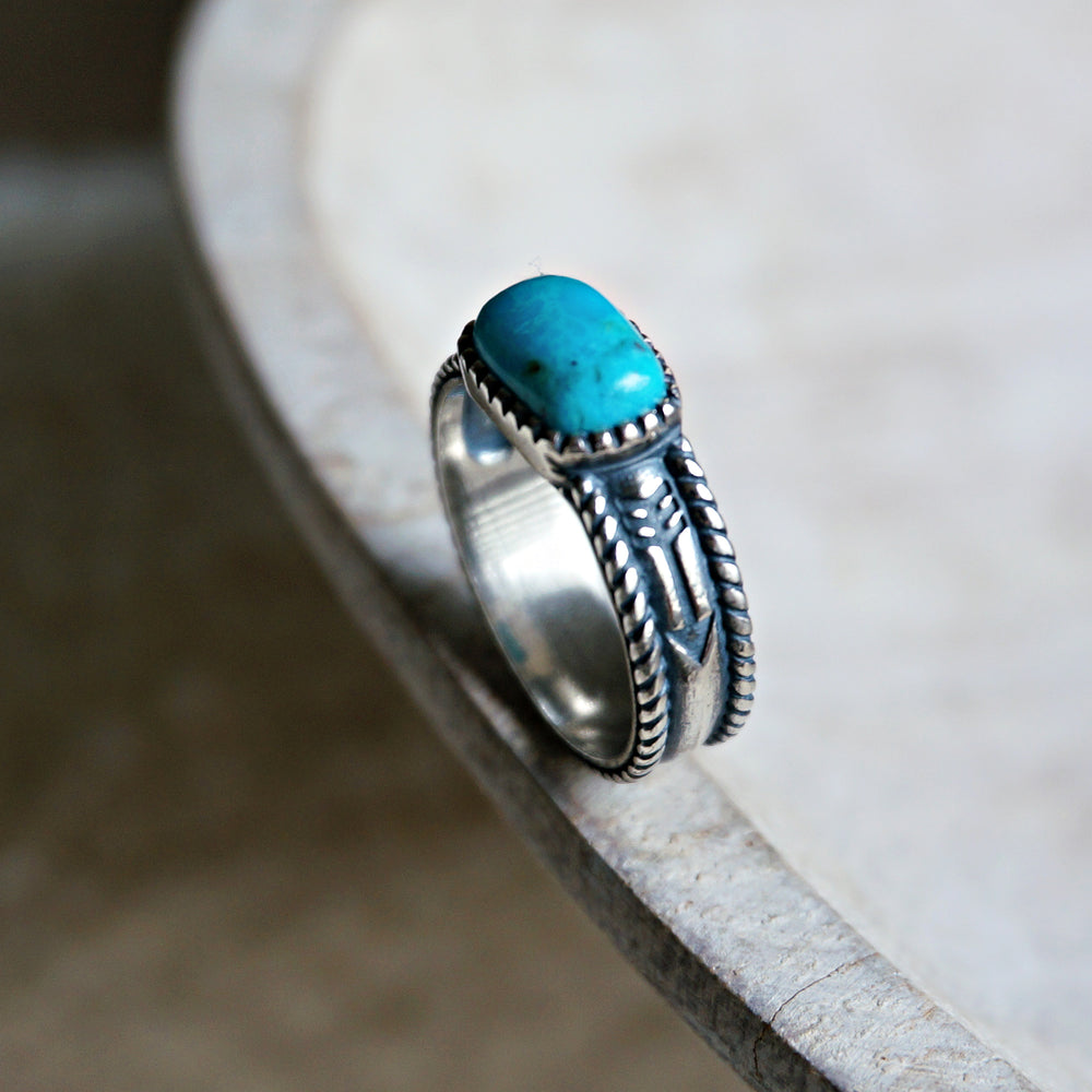 
                  
                    Abha Turquoise Ring
                  
                