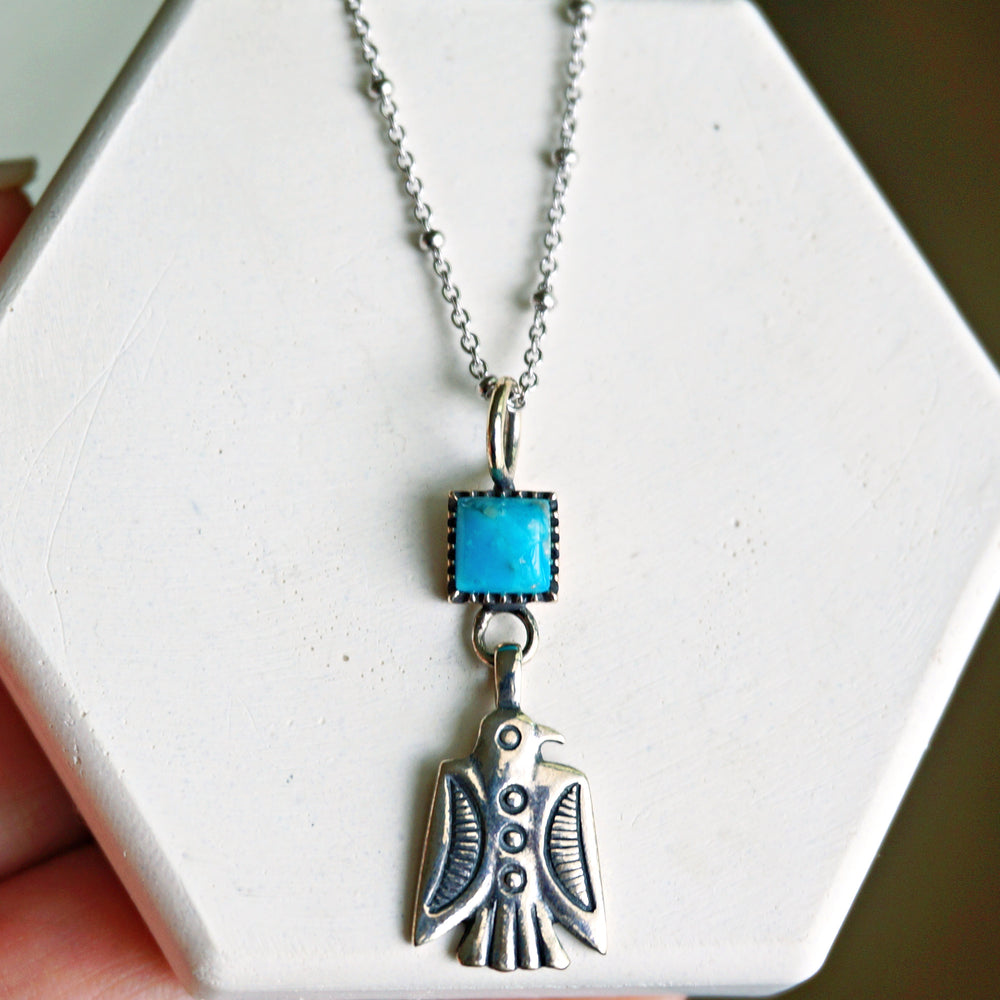 
                  
                    Thunderbird Charm Necklace
                  
                