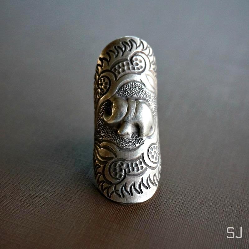 Aat Silver Elephant Ring - SOWELL JEWELRY