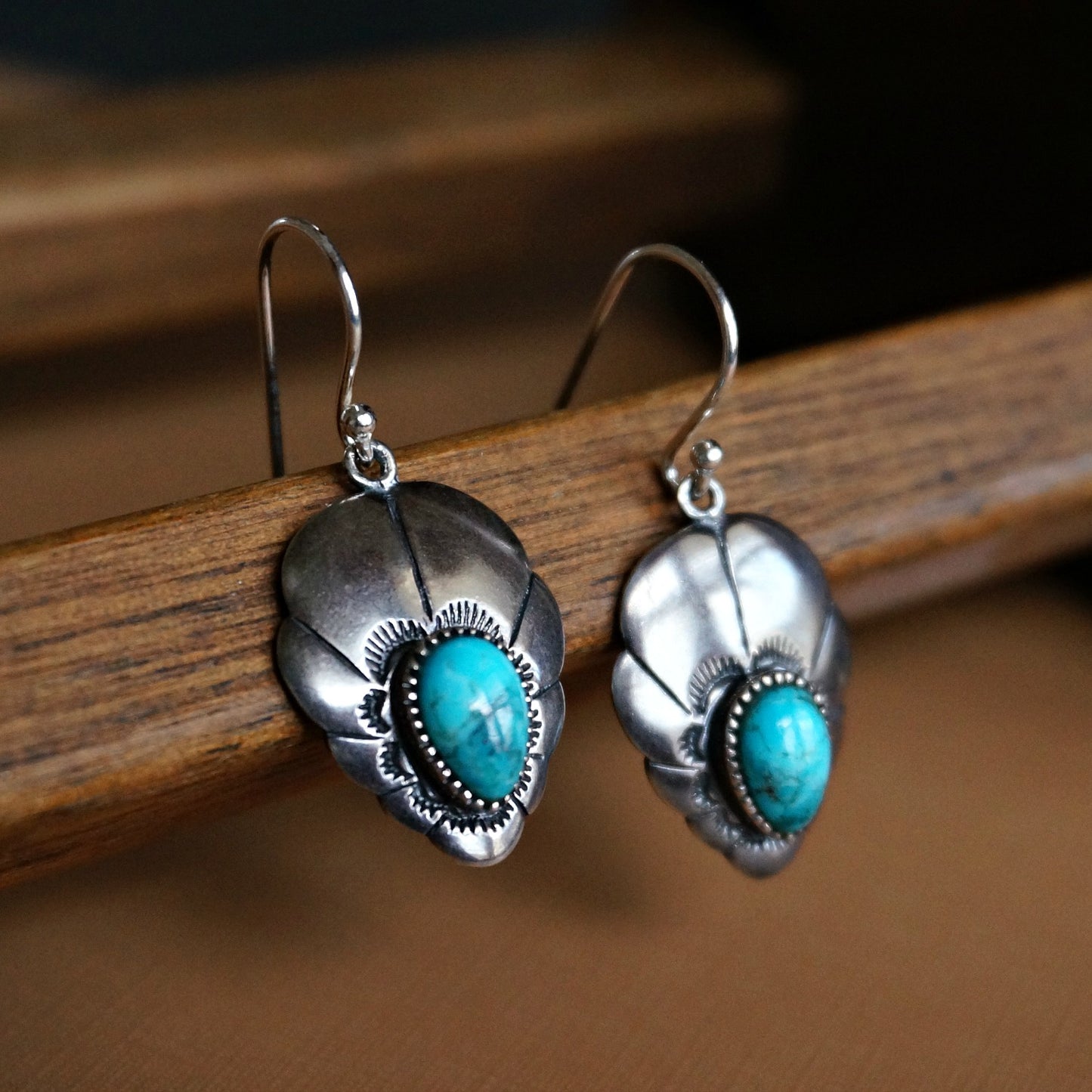 Adoeette Turquoise Earrings - SOWELL JEWELRY