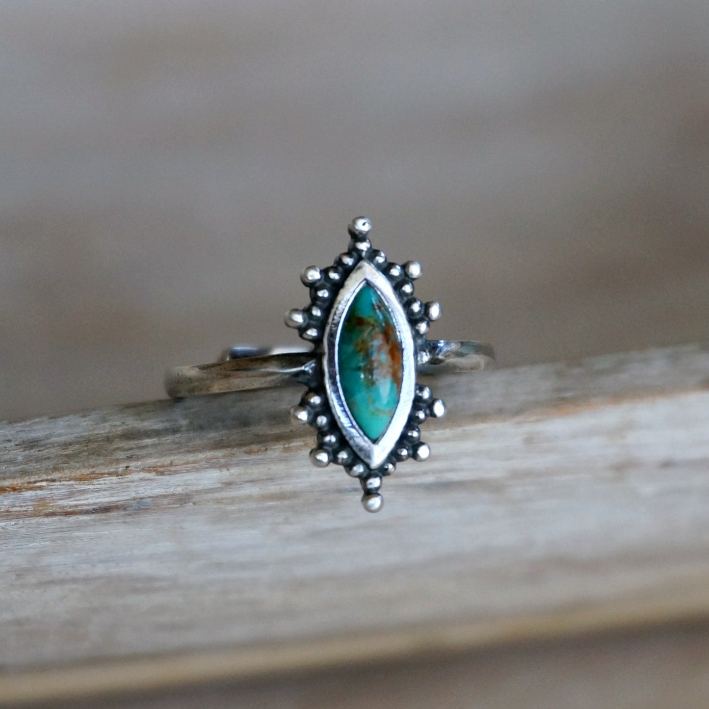 Kal Turquoise Ring - SOWELL JEWELRY