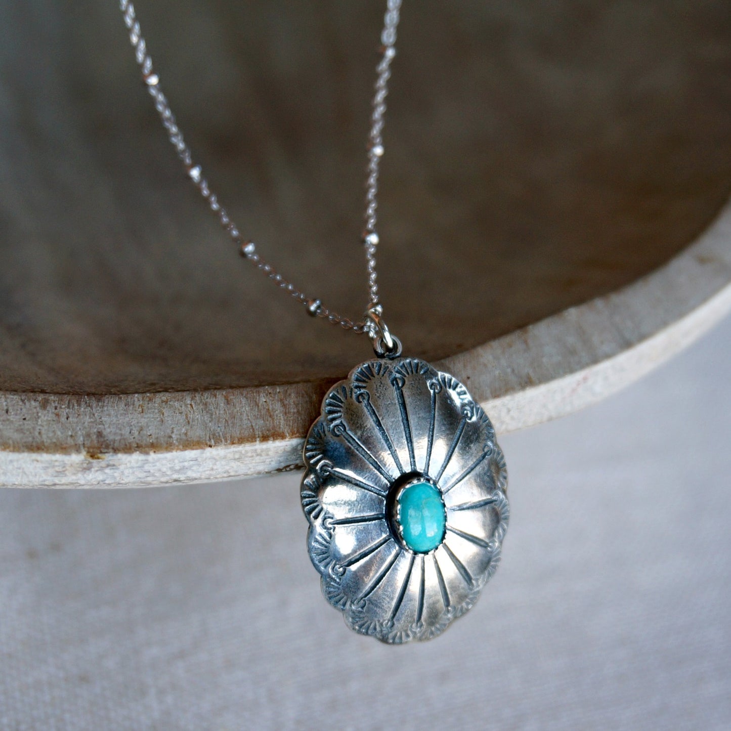 Abeytu Turquoise Necklace - SOWELL JEWELRY