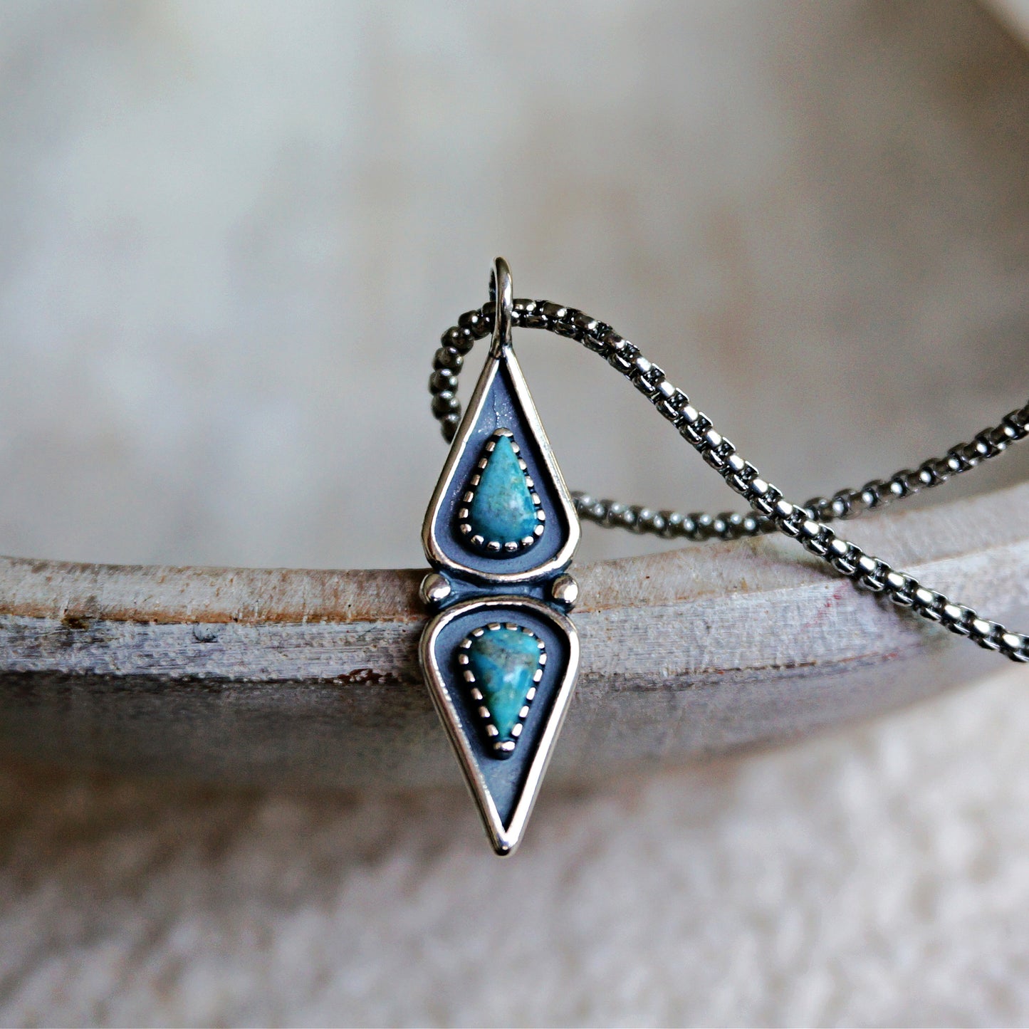 Elan Turquoise Necklace - SOWELL JEWELRY